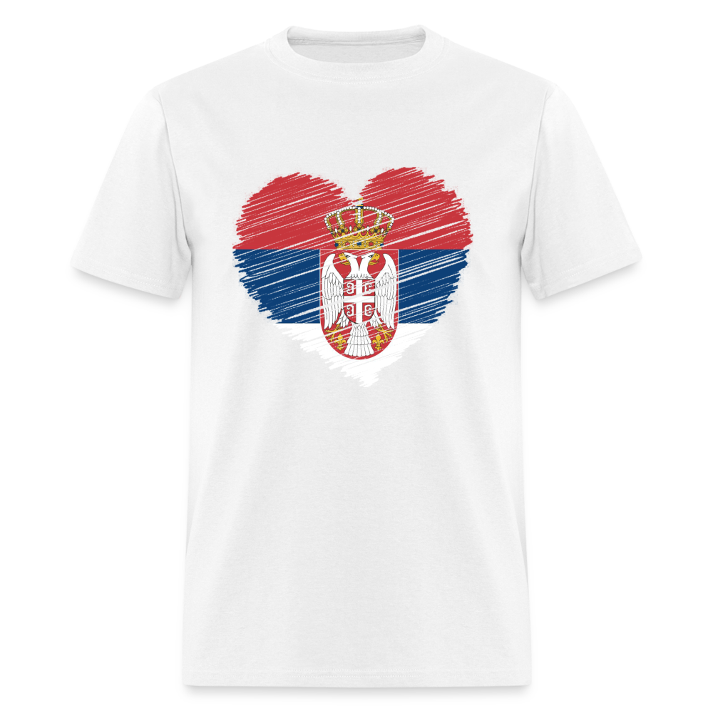 Srbija u Srcu | Majica kratki rukav - white