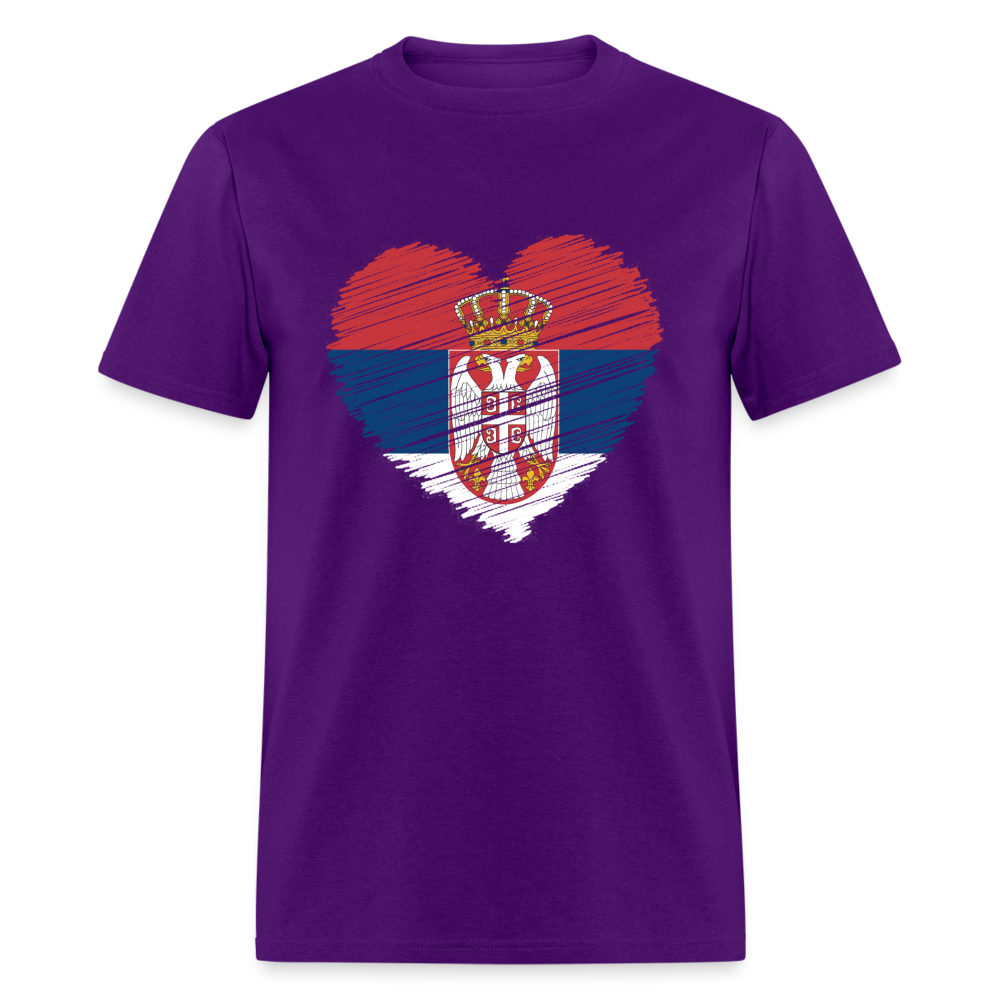 Srbija u Srcu | Majica kratki rukav - purple