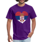 Srbija u Srcu | Majica kratki rukav - purple