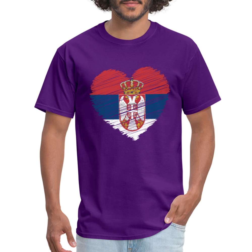 Srbija u Srcu | Majica kratki rukav - purple
