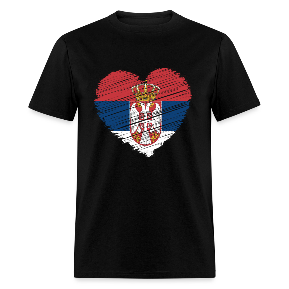 Srbija u Srcu | Majica kratki rukav - black