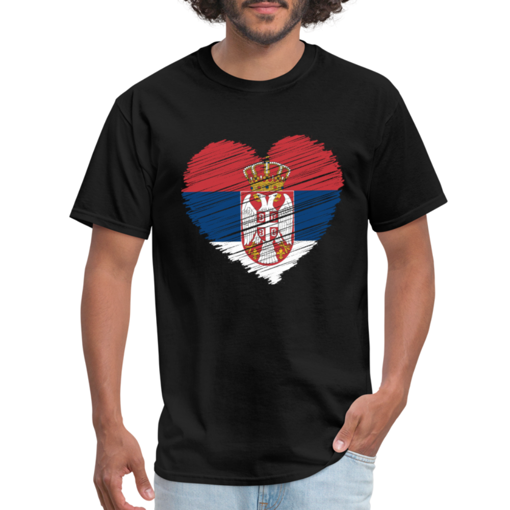Srbija u Srcu | Majica kratki rukav - black