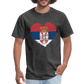 Srbija u Srcu | Majica kratki rukav - heather black