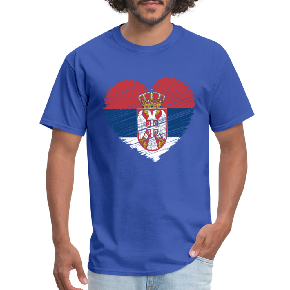 Srbija u Srcu | Majica kratki rukav - royal blue