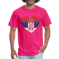Srbija u Srcu | Majica kratki rukav - fuchsia