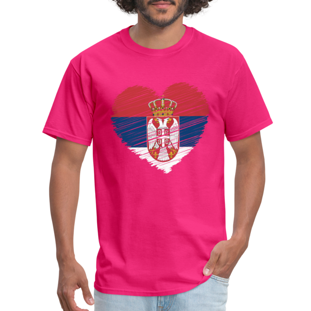 Srbija u Srcu | Majica kratki rukav - fuchsia