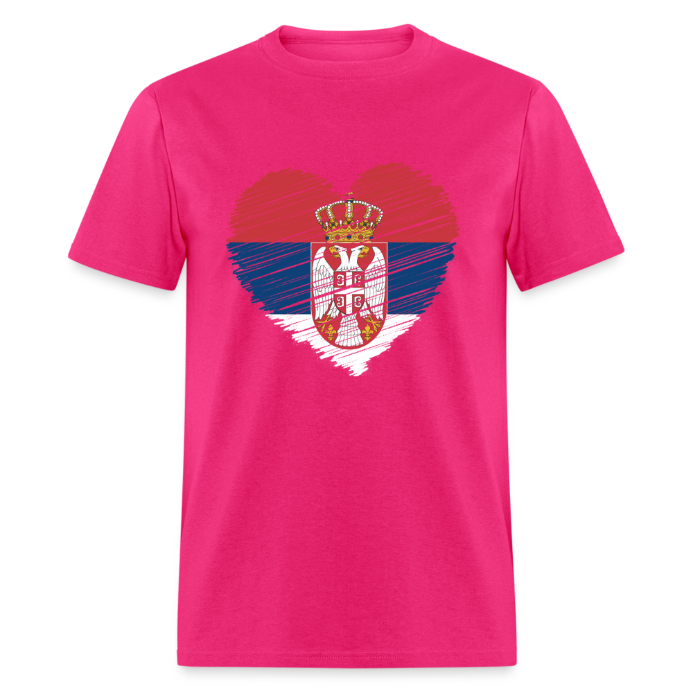 Srbija u Srcu | Majica kratki rukav - fuchsia