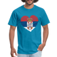 Srbija u Srcu | Majica kratki rukav - turquoise