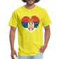 Srbija u Srcu | Majica kratki rukav - yellow