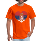 Srbija u Srcu | Majica kratki rukav - orange