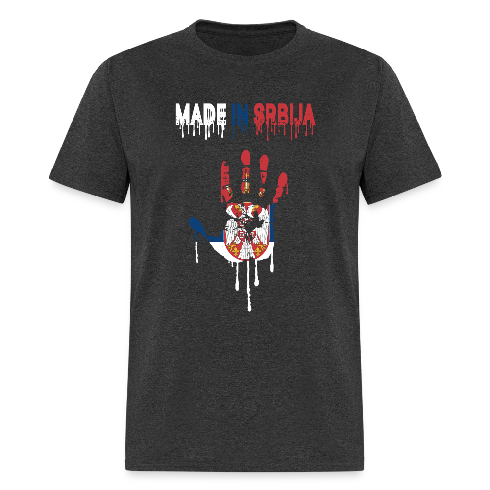Made in Srbija | Majica kratki rukav - heather black