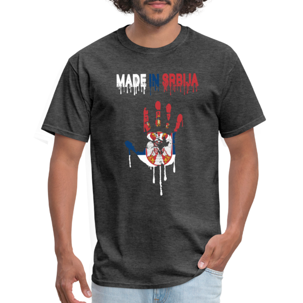 Made in Srbija | Majica kratki rukav - heather black