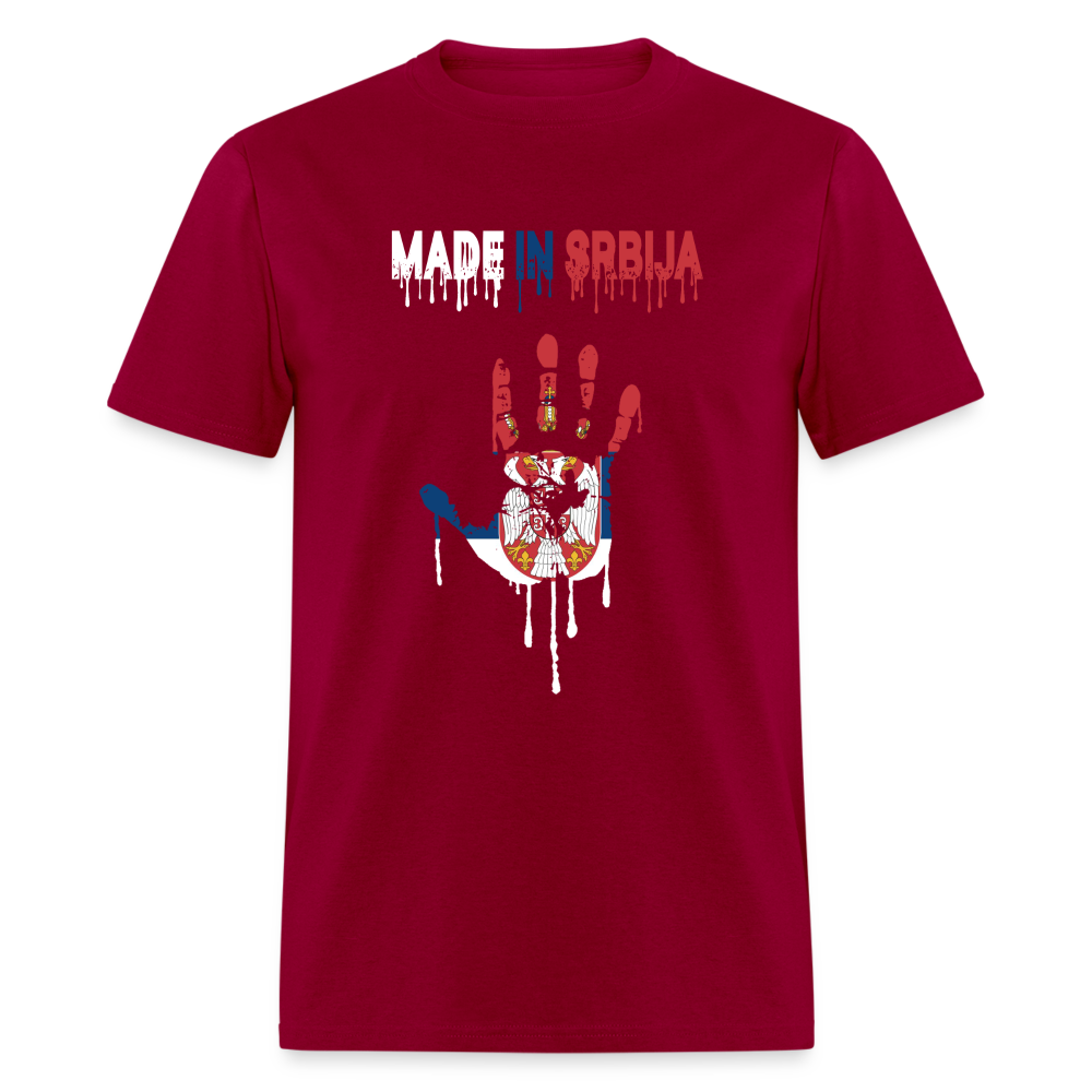 Made in Srbija | Majica kratki rukav - dark red