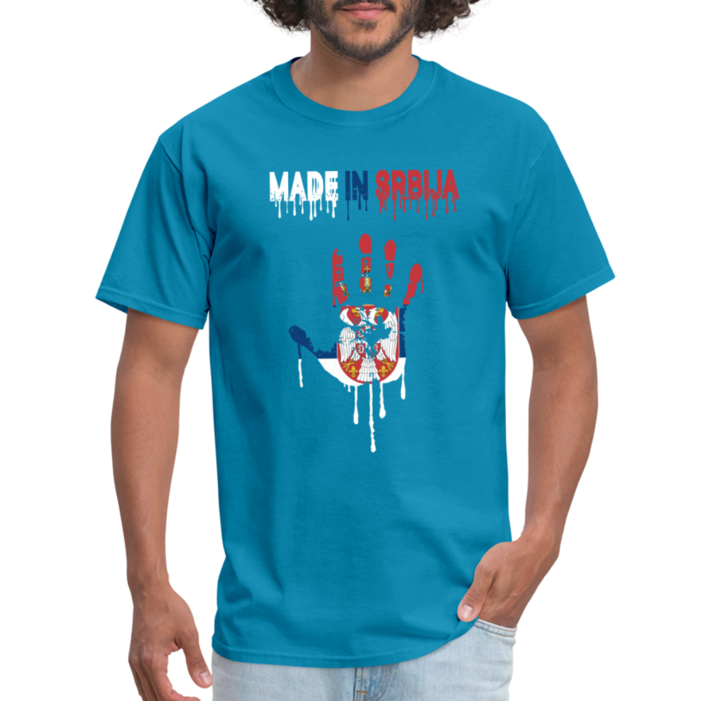 Made in Srbija | Majica kratki rukav - turquoise