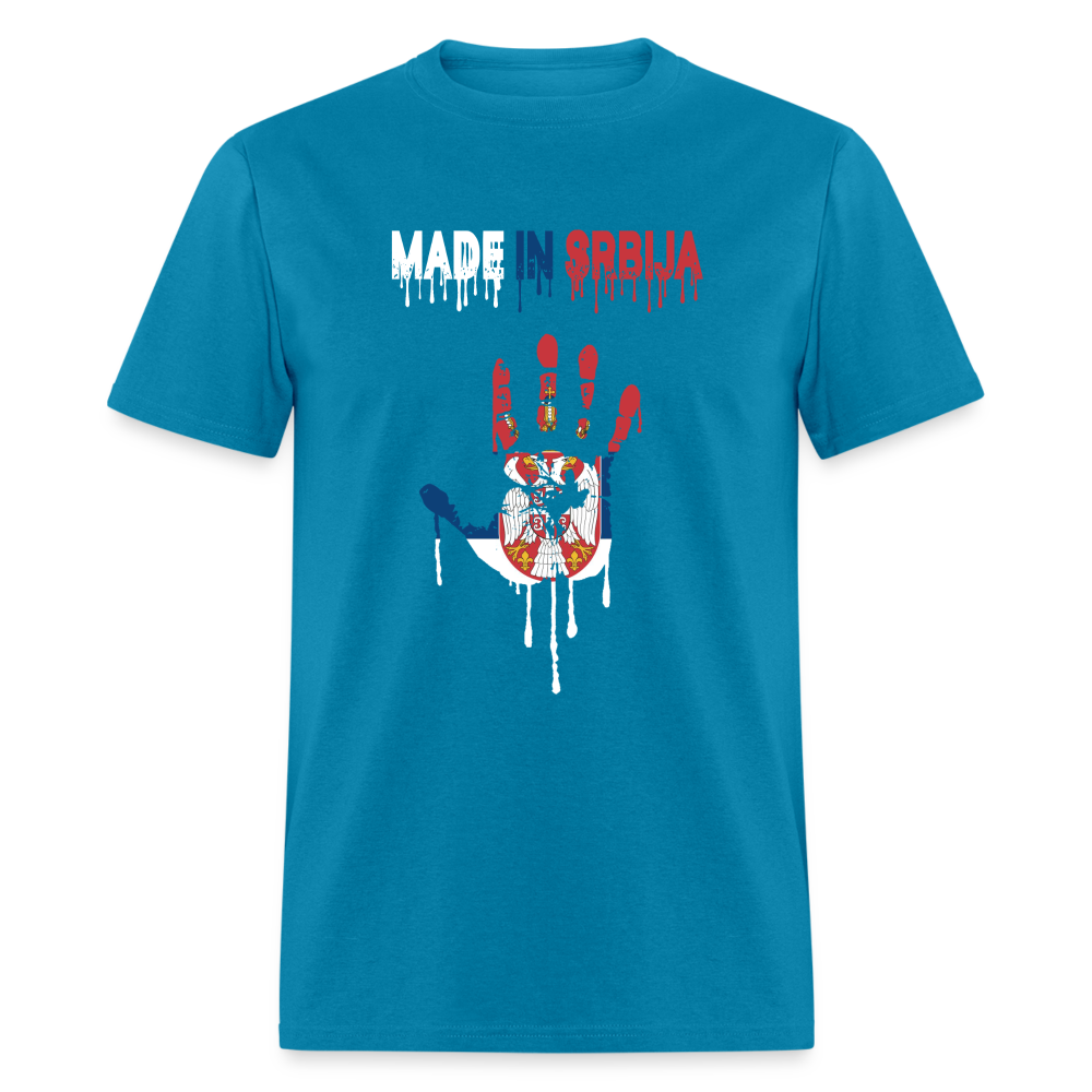 Made in Srbija | Majica kratki rukav - turquoise