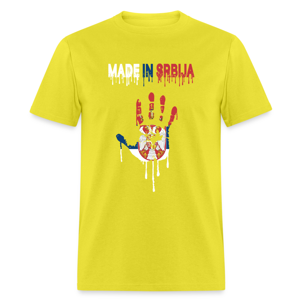 Made in Srbija | Majica kratki rukav - yellow