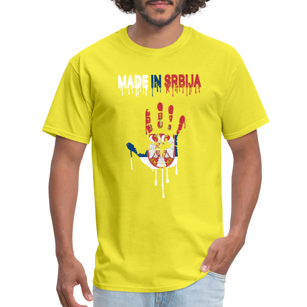 Made in Srbija | Majica kratki rukav - yellow