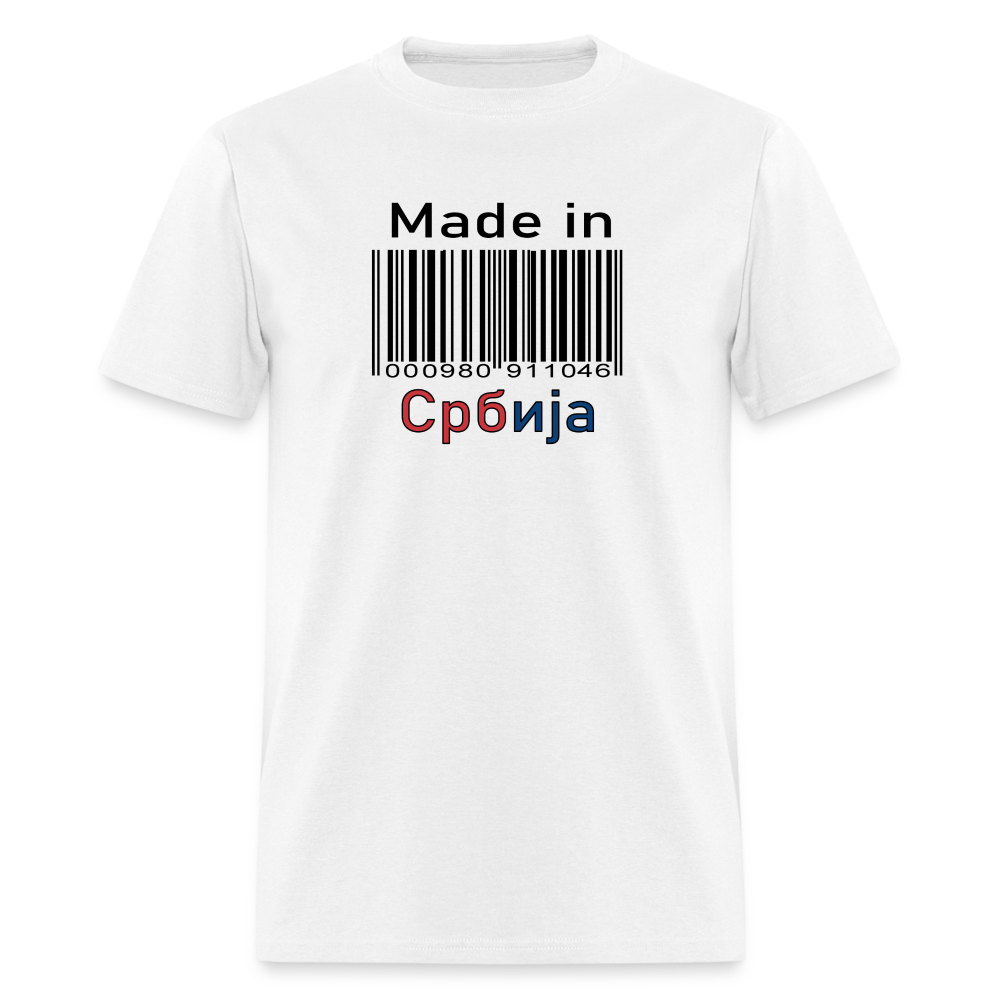 Made in Srbija | Majica kratki rukav - white