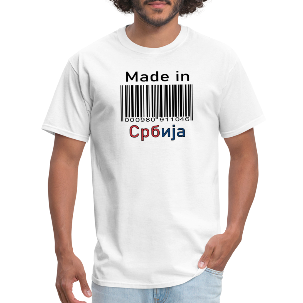 Made in Srbija | Majica kratki rukav - white