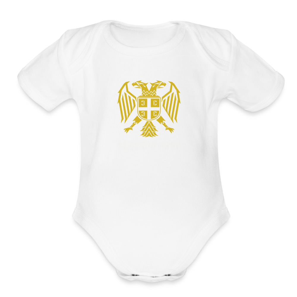 Srbenda | Bodi za bebe - white