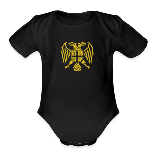 Srbenda | Bodi za bebe - black