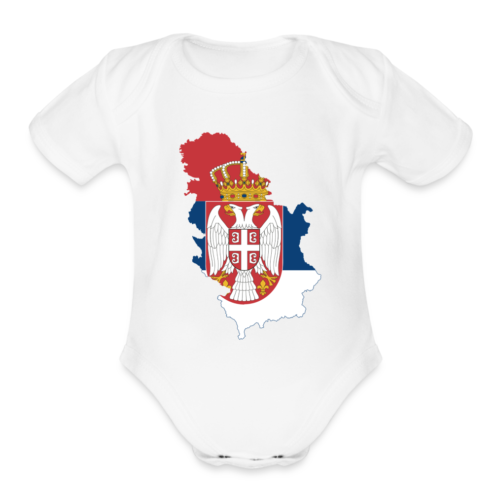 Srbija | Bodi za bebe - white