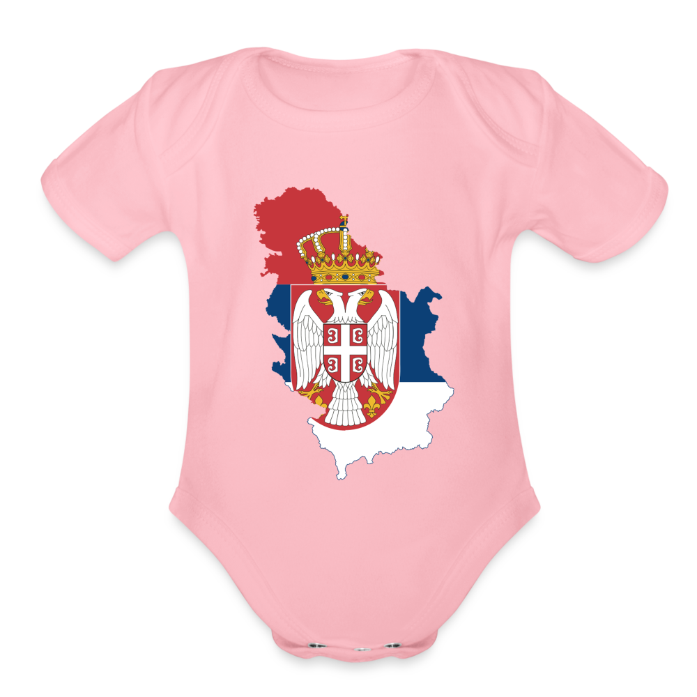 Srbija | Bodi za bebe - light pink