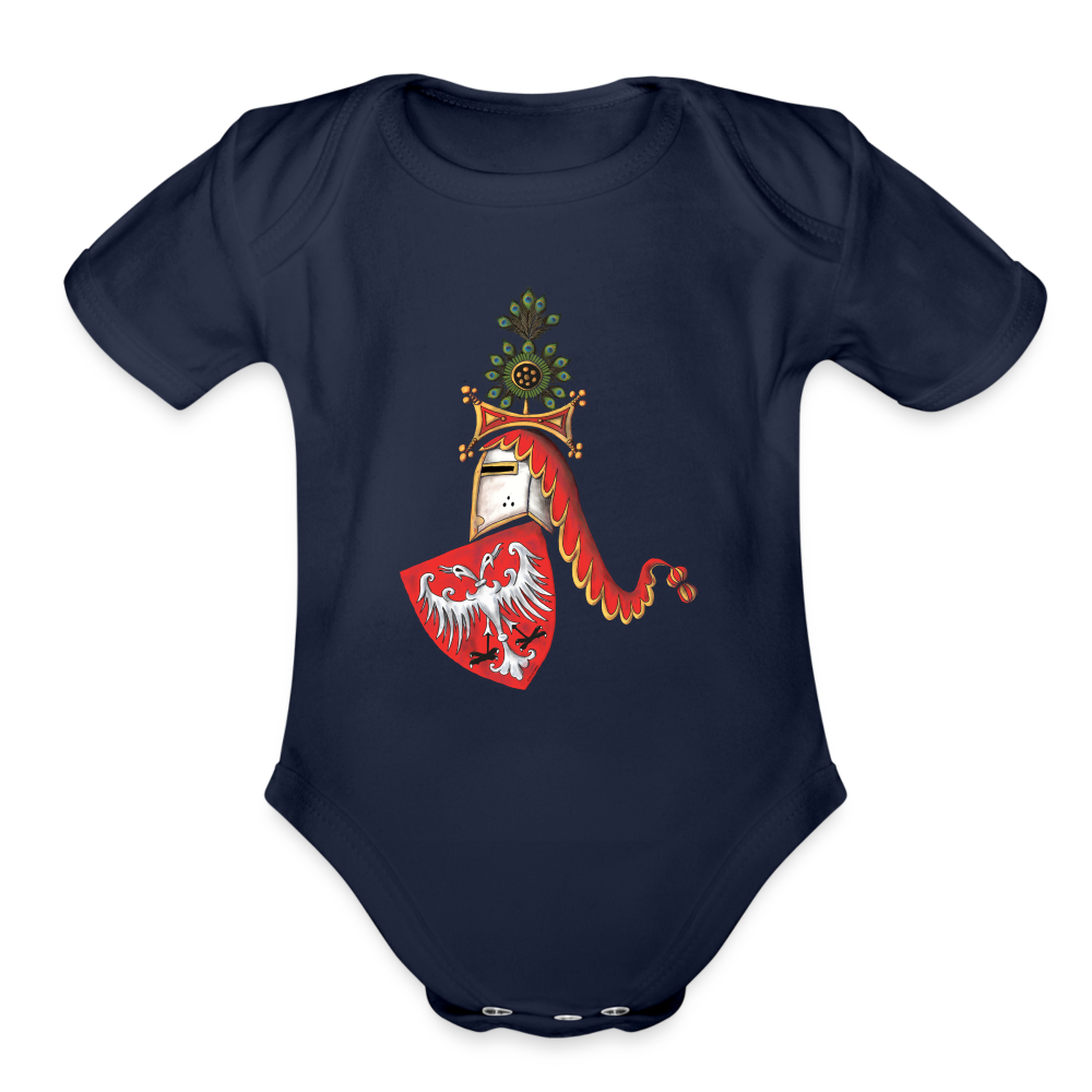 Nemanići | Bodi za bebe - dark navy