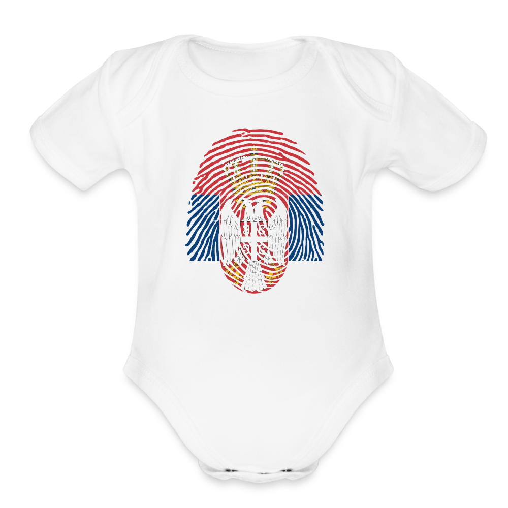 Otisak Srpski | Bodi za bebe - white