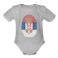 Otisak Srpski | Bodi za bebe - heather grey