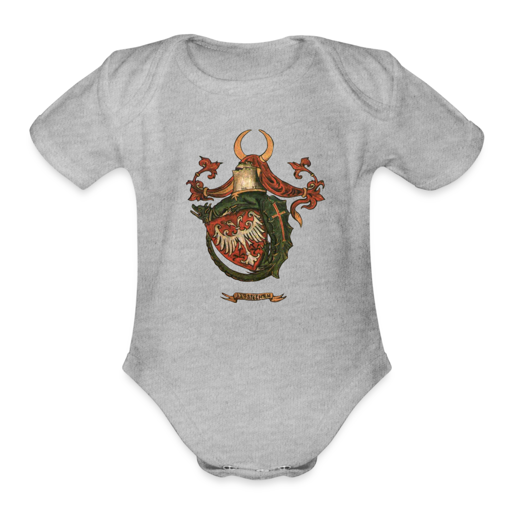 Lazarevići | Bodi za bebe - heather grey