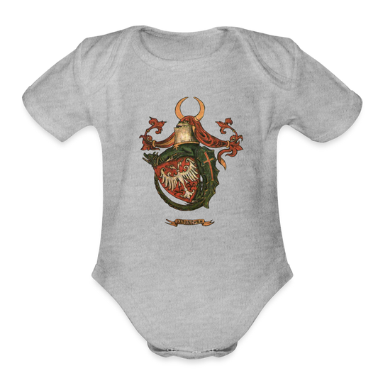 Lazarevići | Bodi za bebe - heather grey