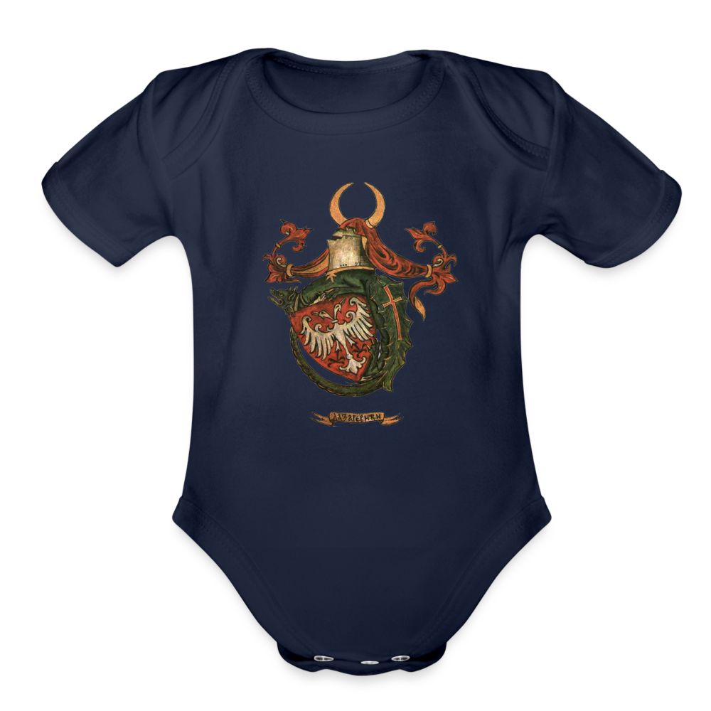 Lazarevići | Bodi za bebe - dark navy