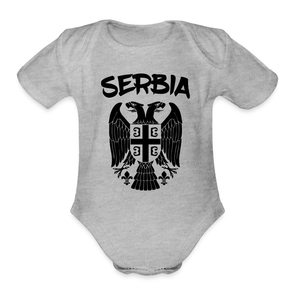 Serbia | Bodi za bebe - heather grey