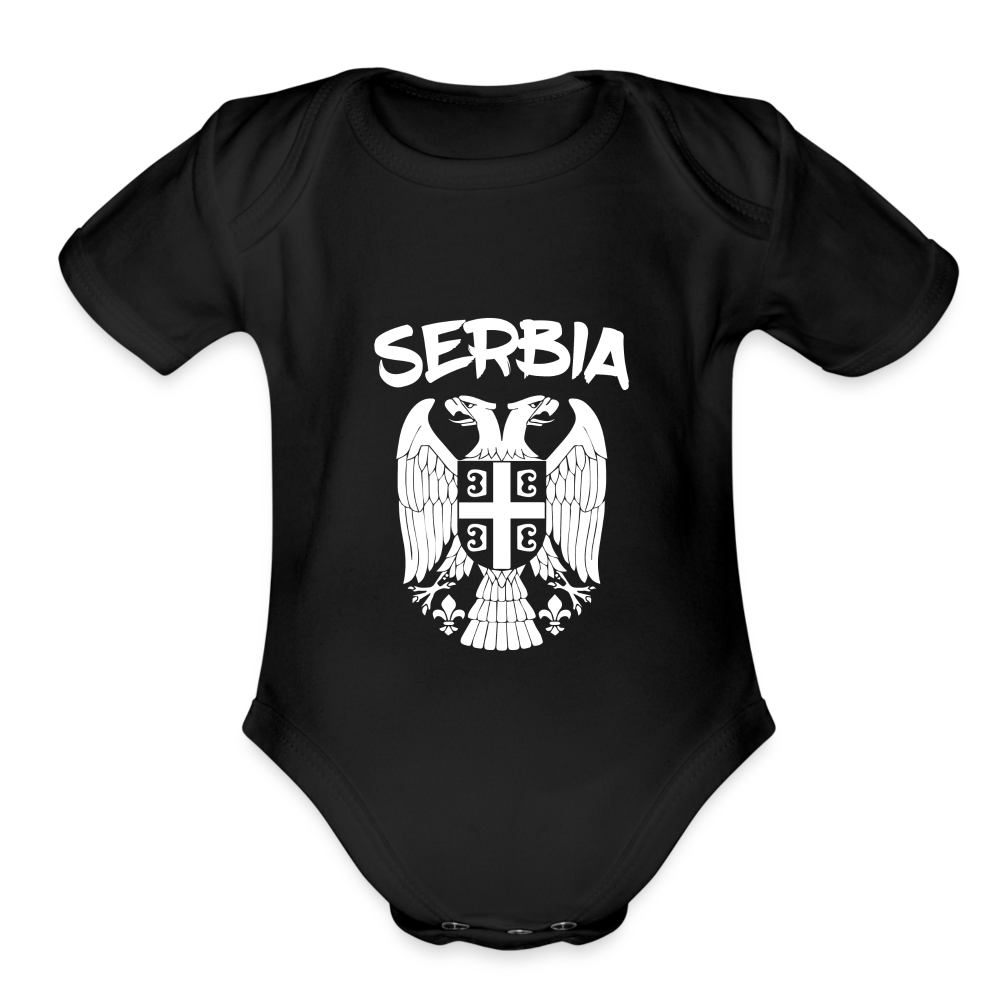 Srbia | Bodi za bebe - black