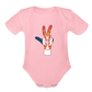 Tri prsta Srpstva | Bodi za bebe - light pink