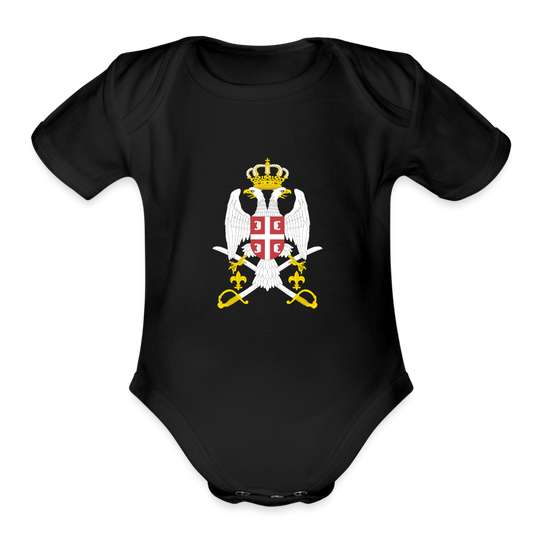 Srbija | Bodi za bebe - black