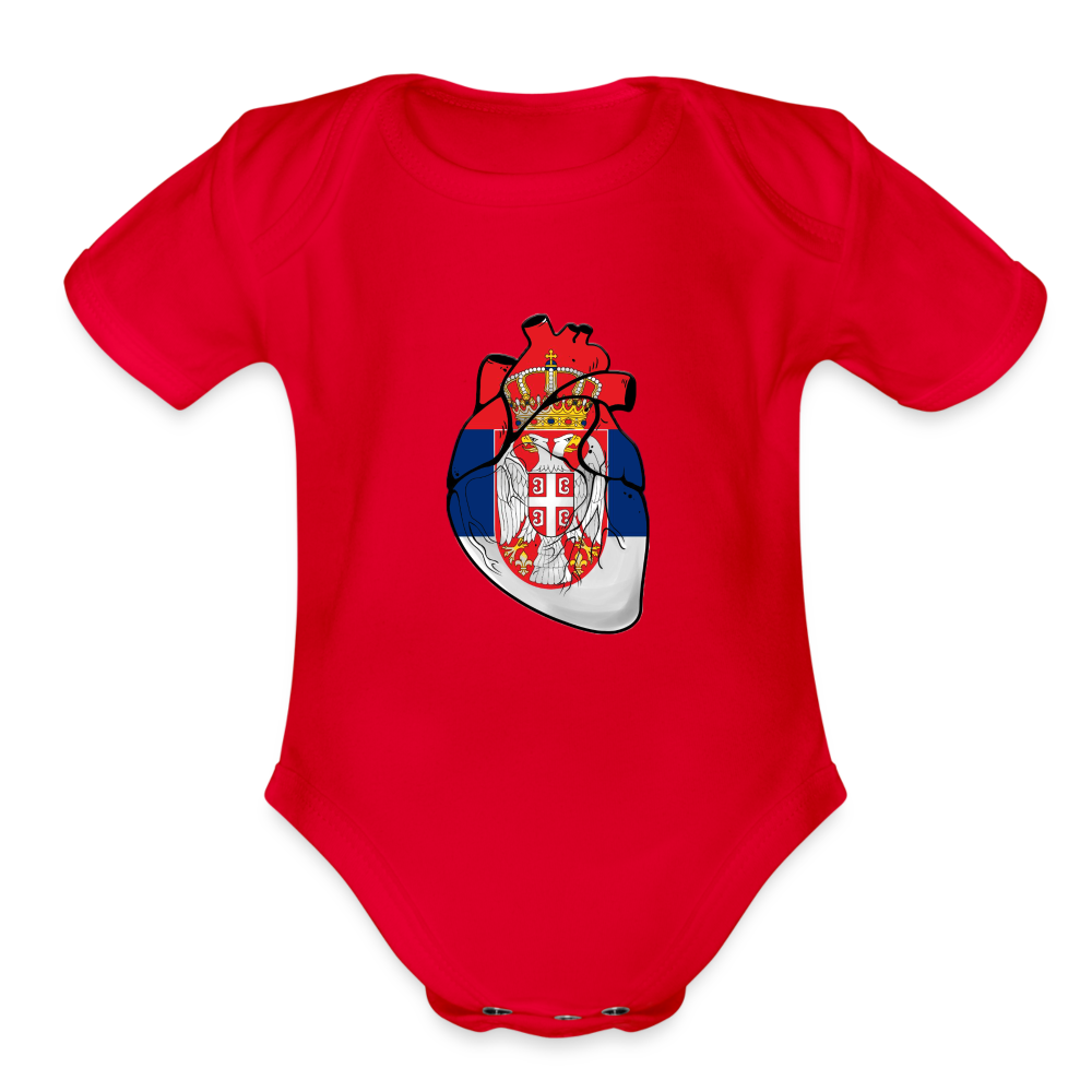 Srce Srpsko | Bodi za bebe - red