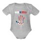 Made in Srbija | Bodi za bebe - heather grey